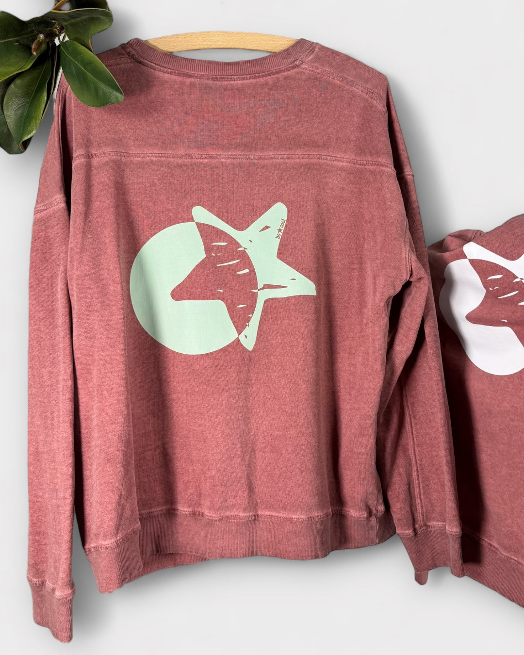 Sudadera Vintage rosa
