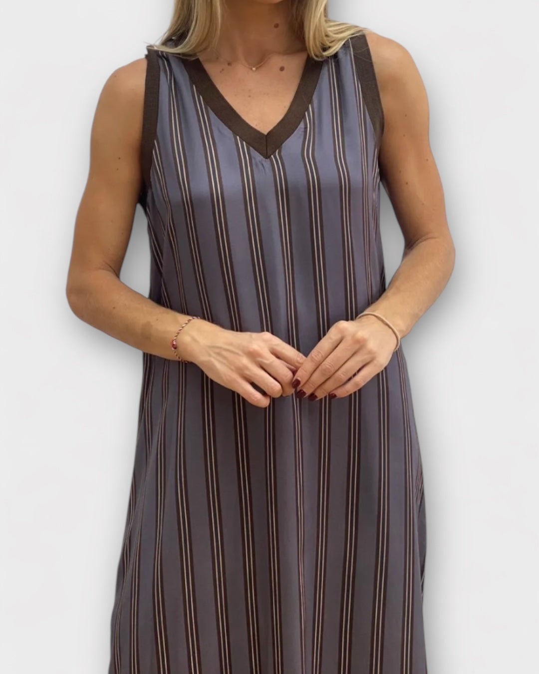 Vestido rayas Ambassy