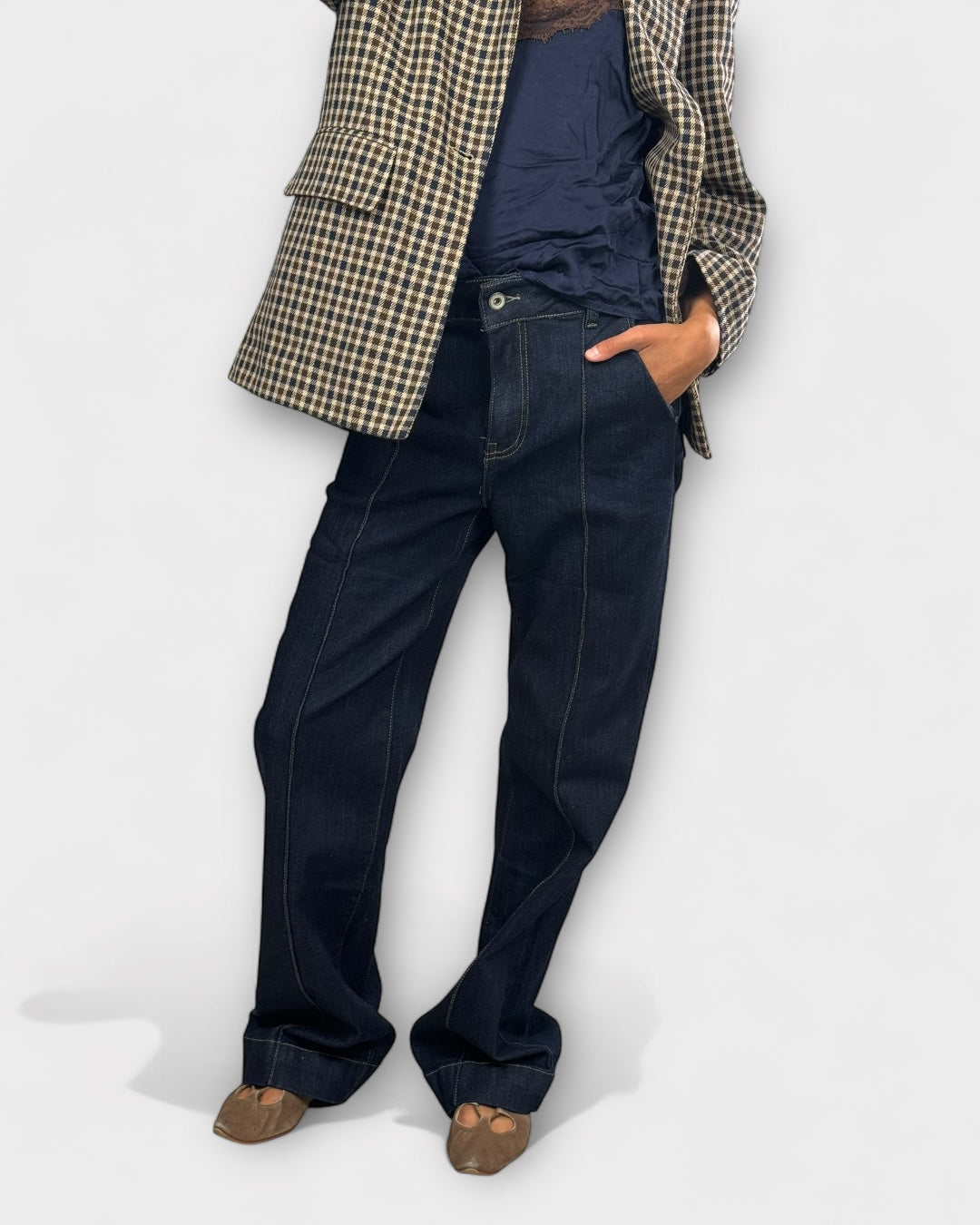 Pantalón Vaquero raya Marie