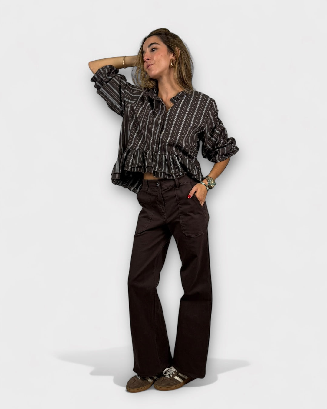 Pantalón loneta Léa