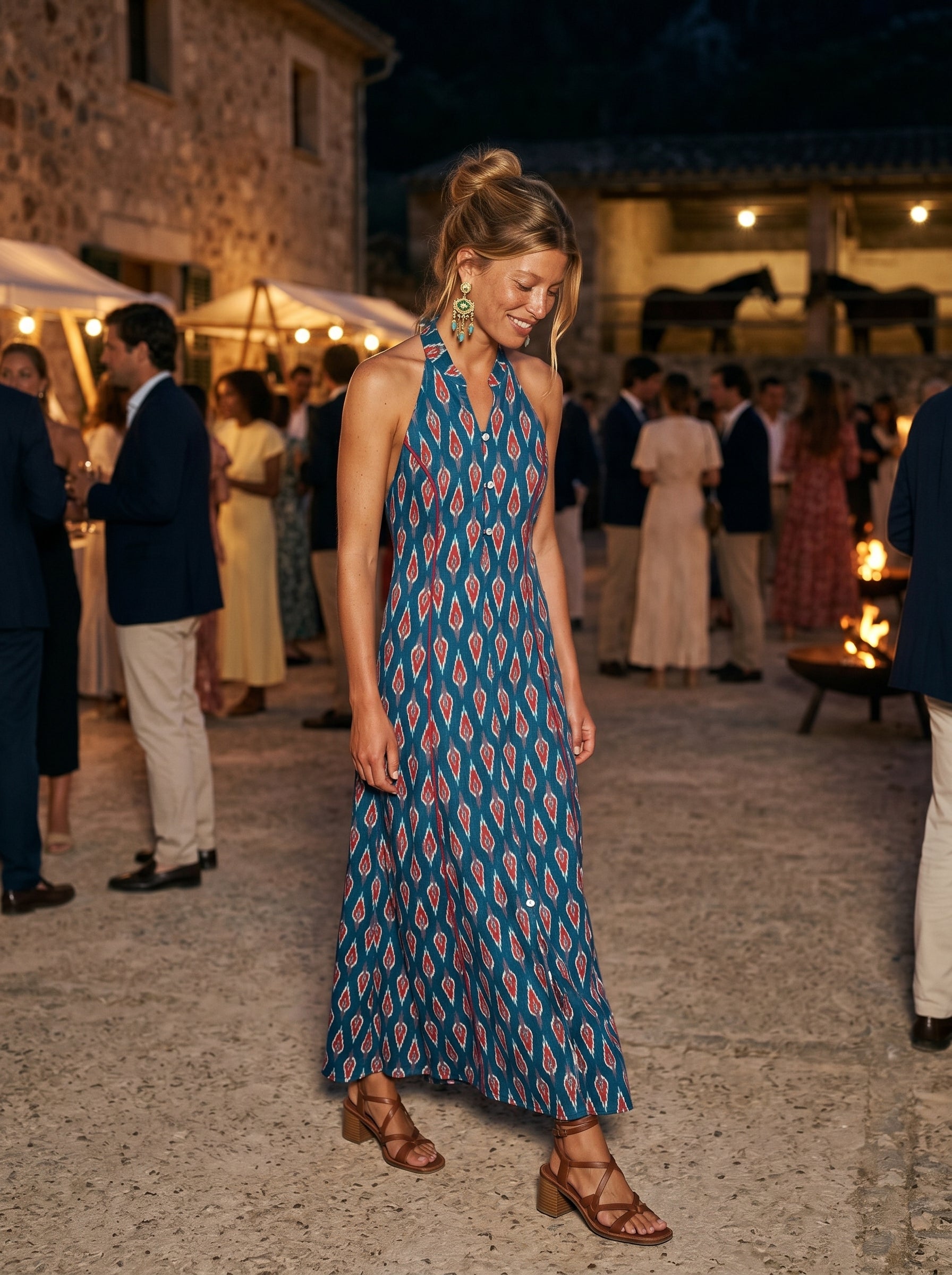 Vestido flêche