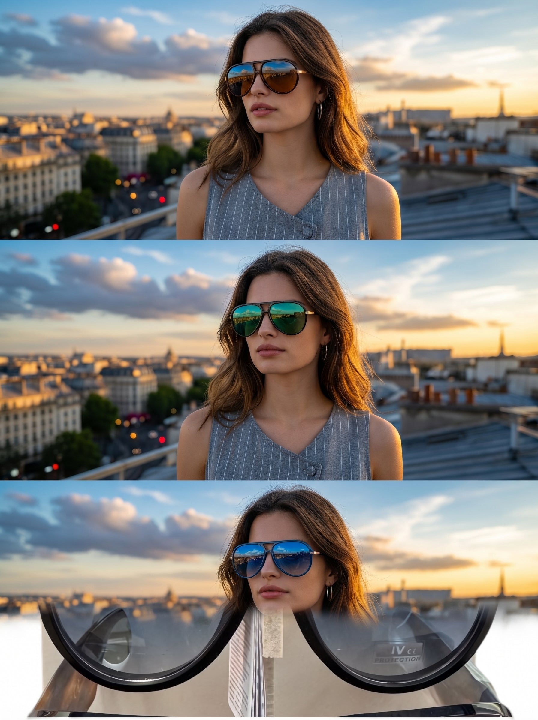 Gafas aviador pera
