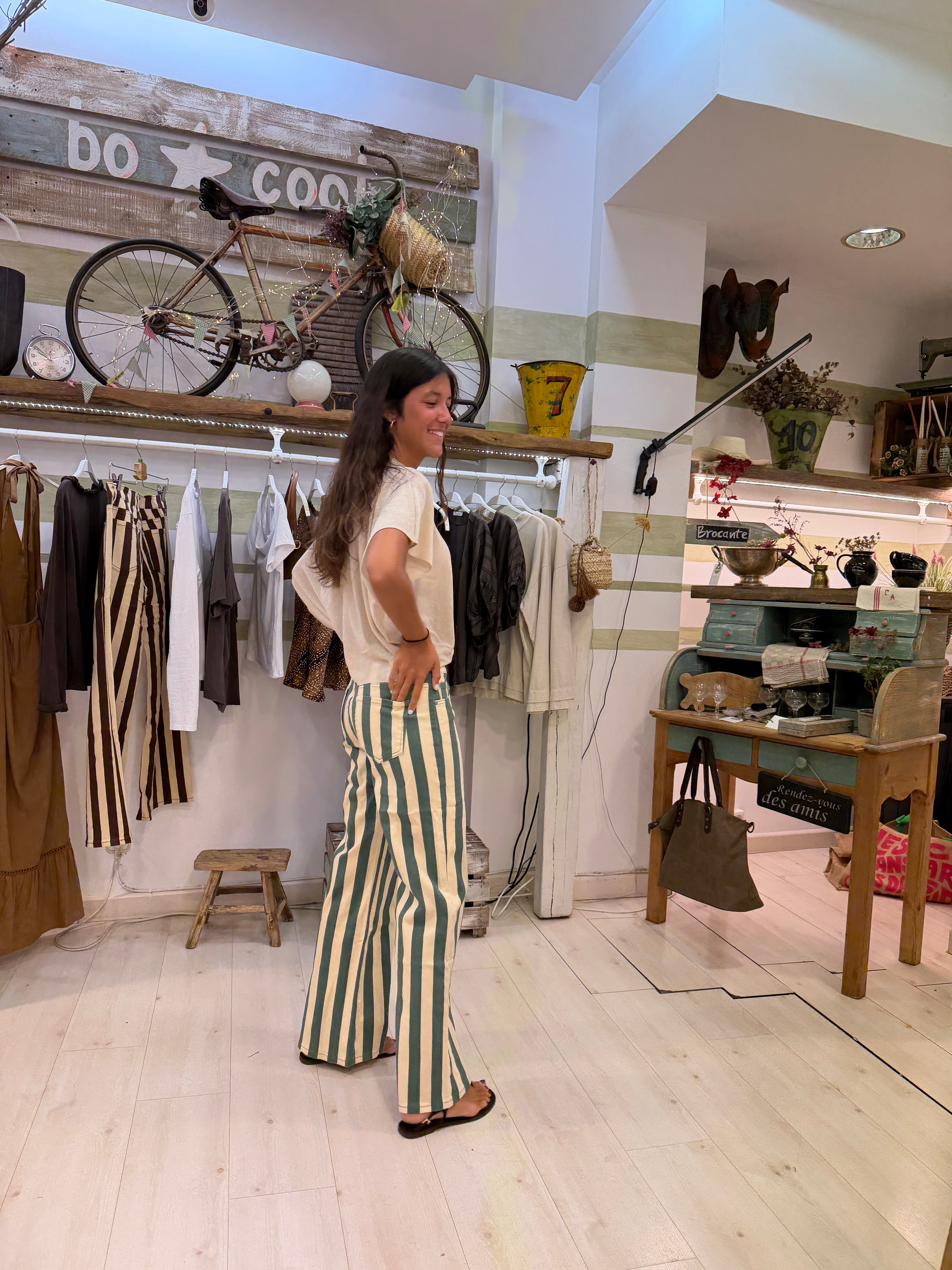 Pantalón rayas Cosette