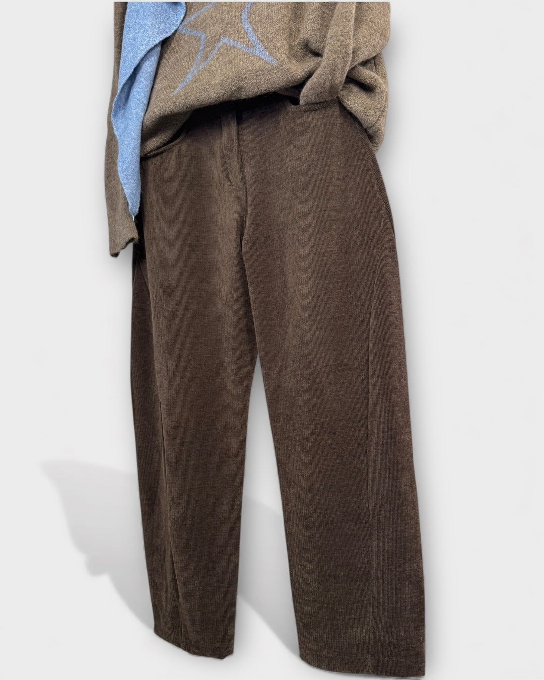 Pantalón pana slouchy