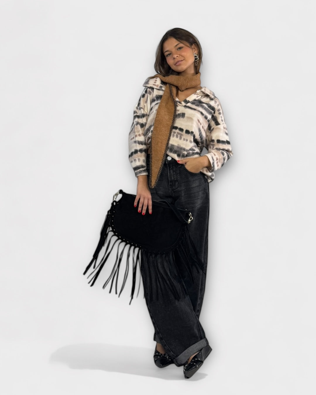 Bolso piel big Moon
