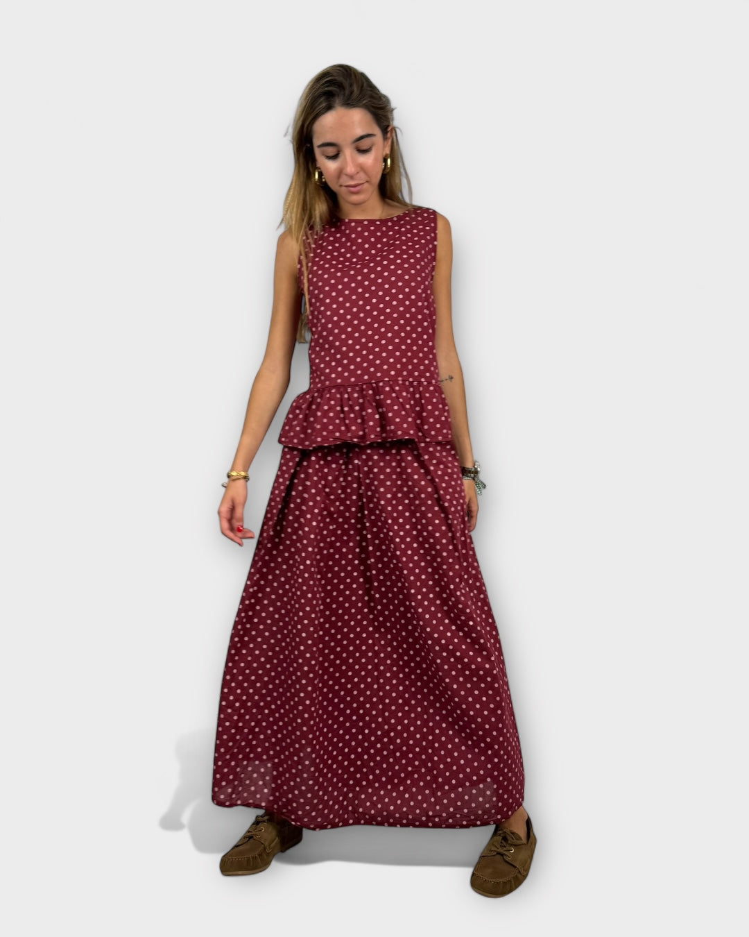 Falda lunares Nica