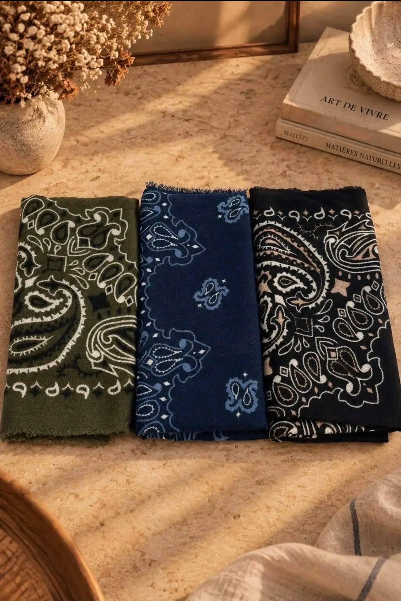 Pashmina Bandana