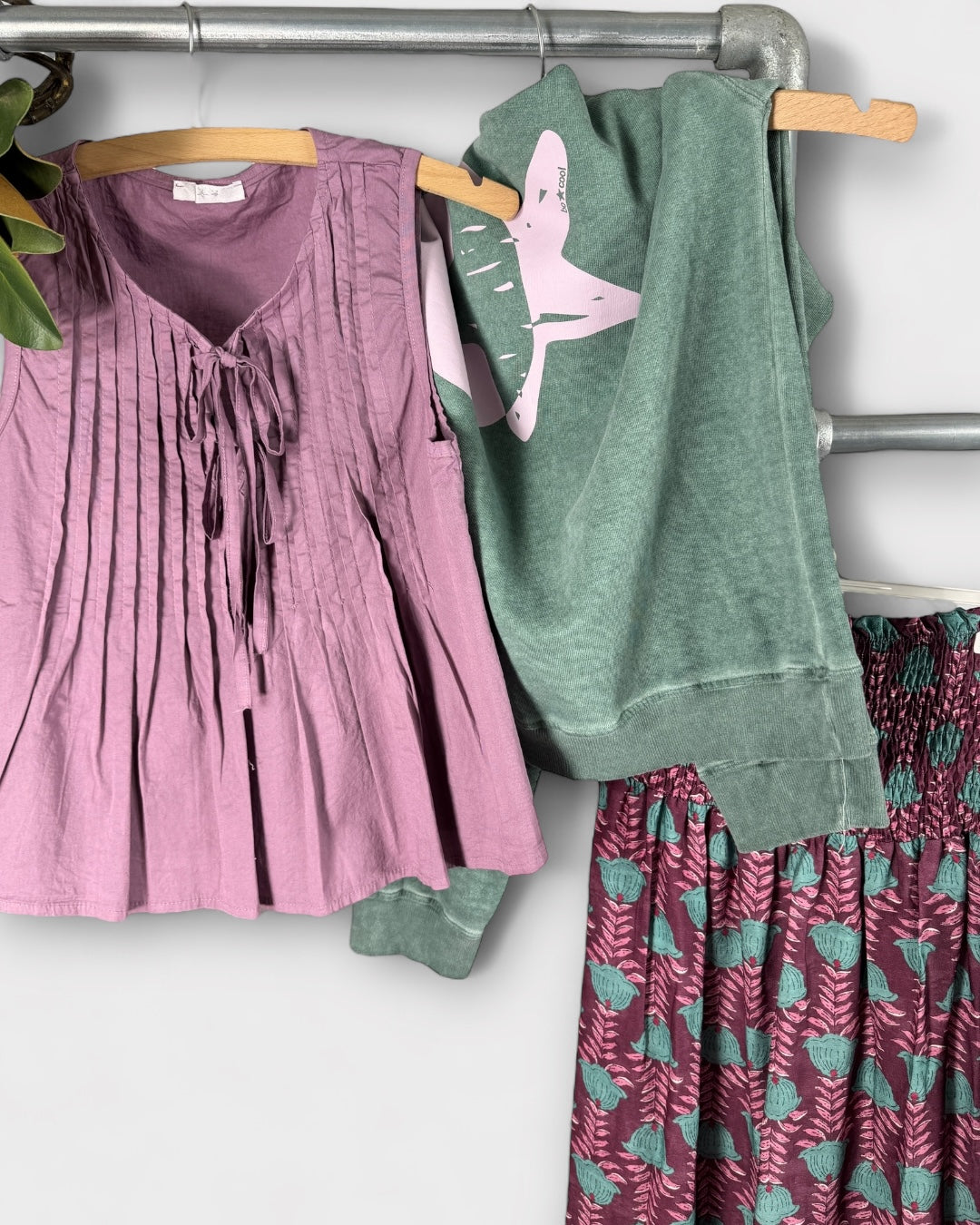 Blusa jaretas Delphine
