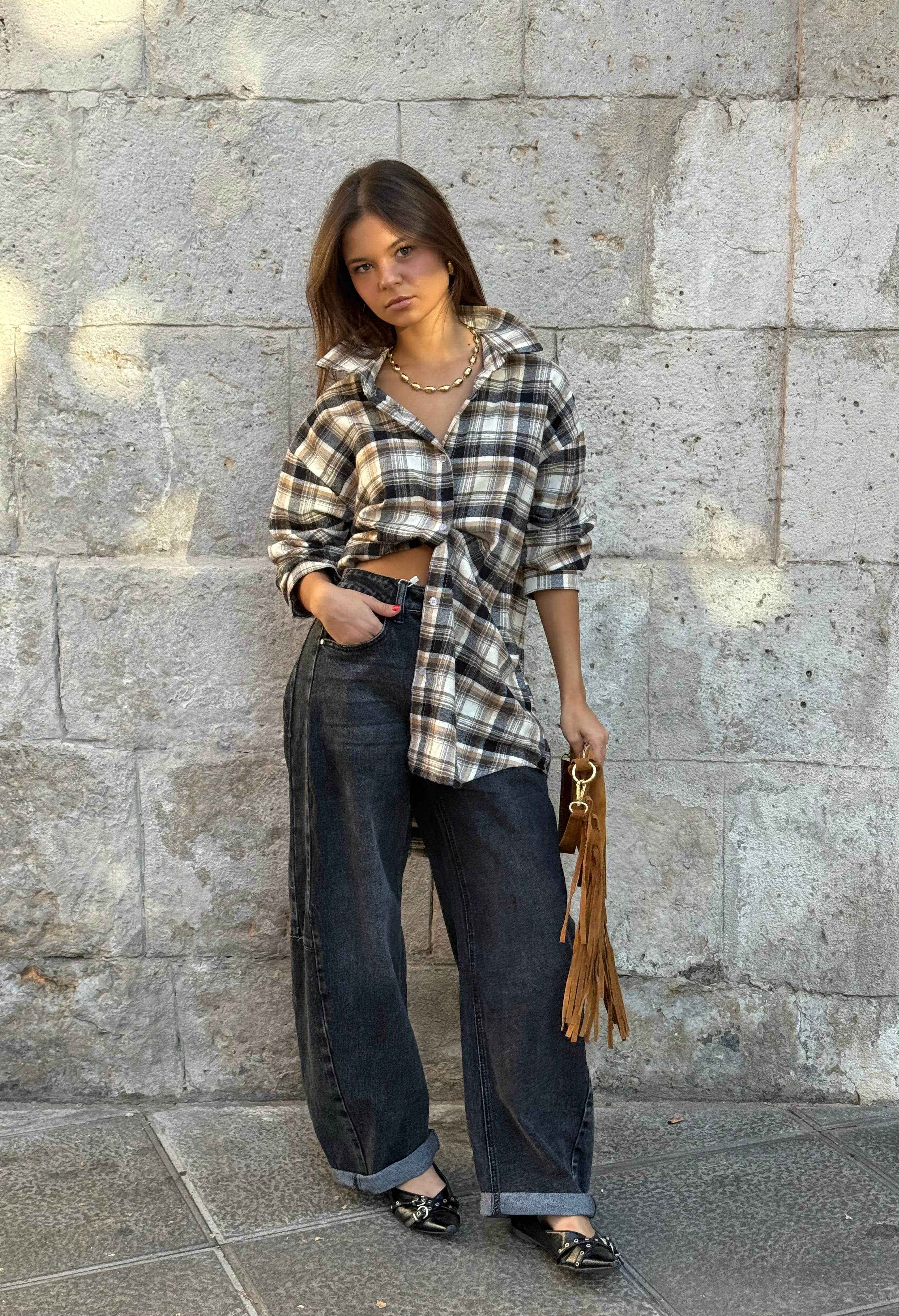 Camisa cuadros Oregón