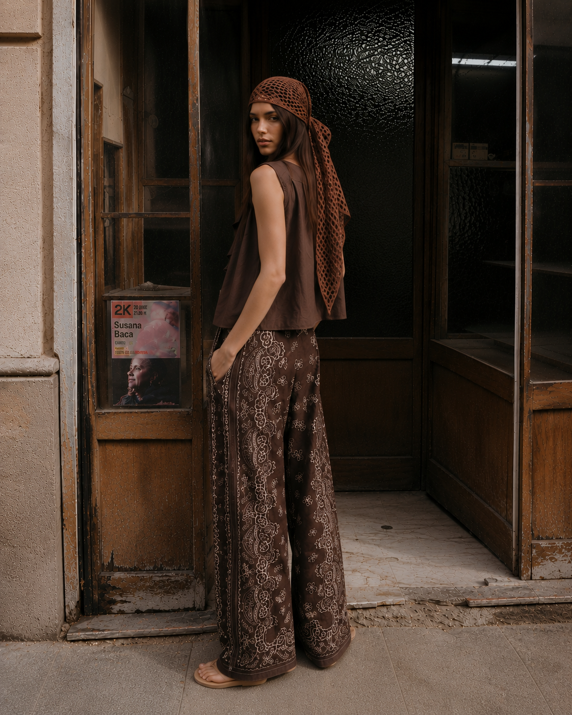 Pantalón Bandana