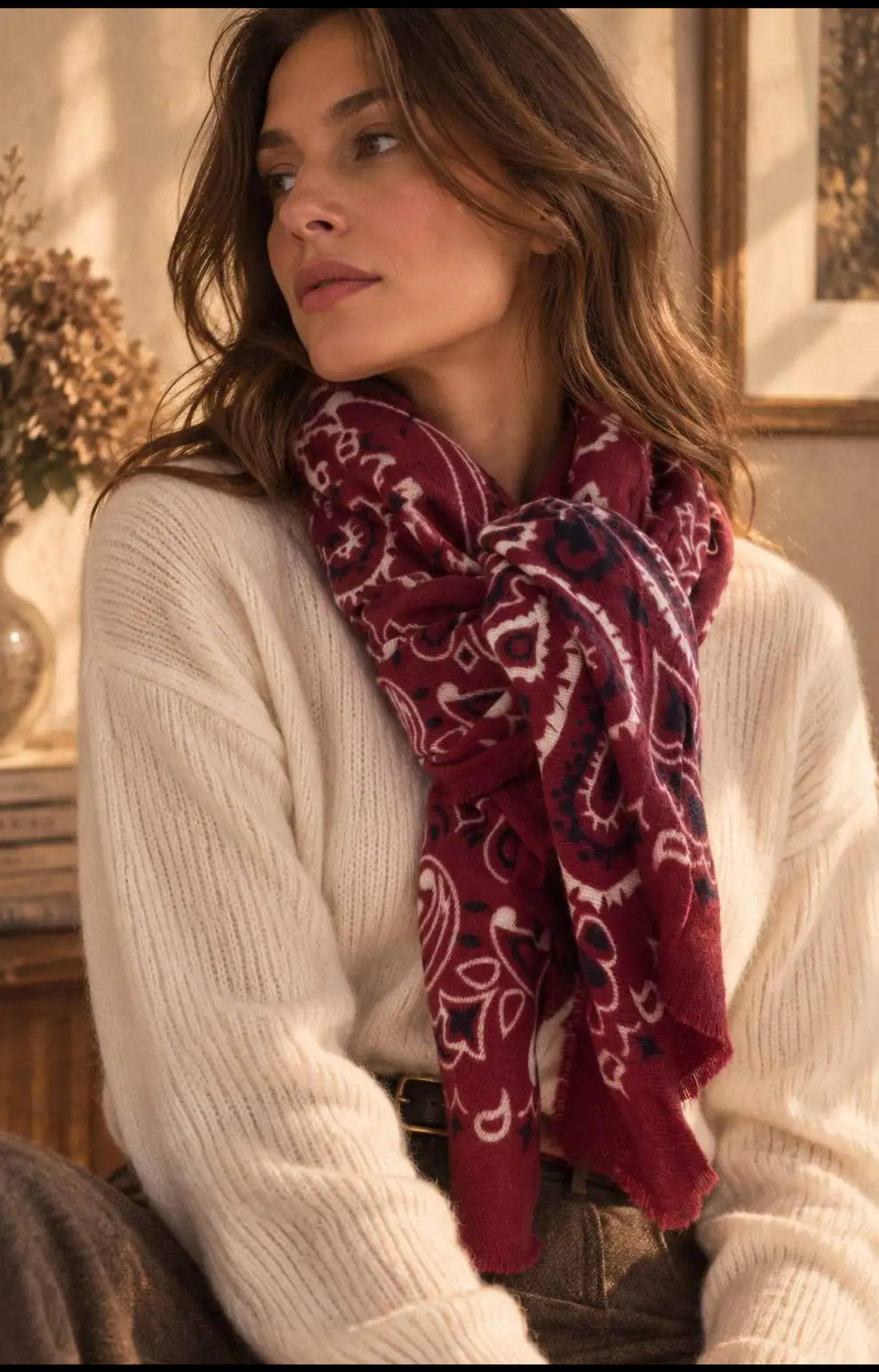 Pashmina Bandana