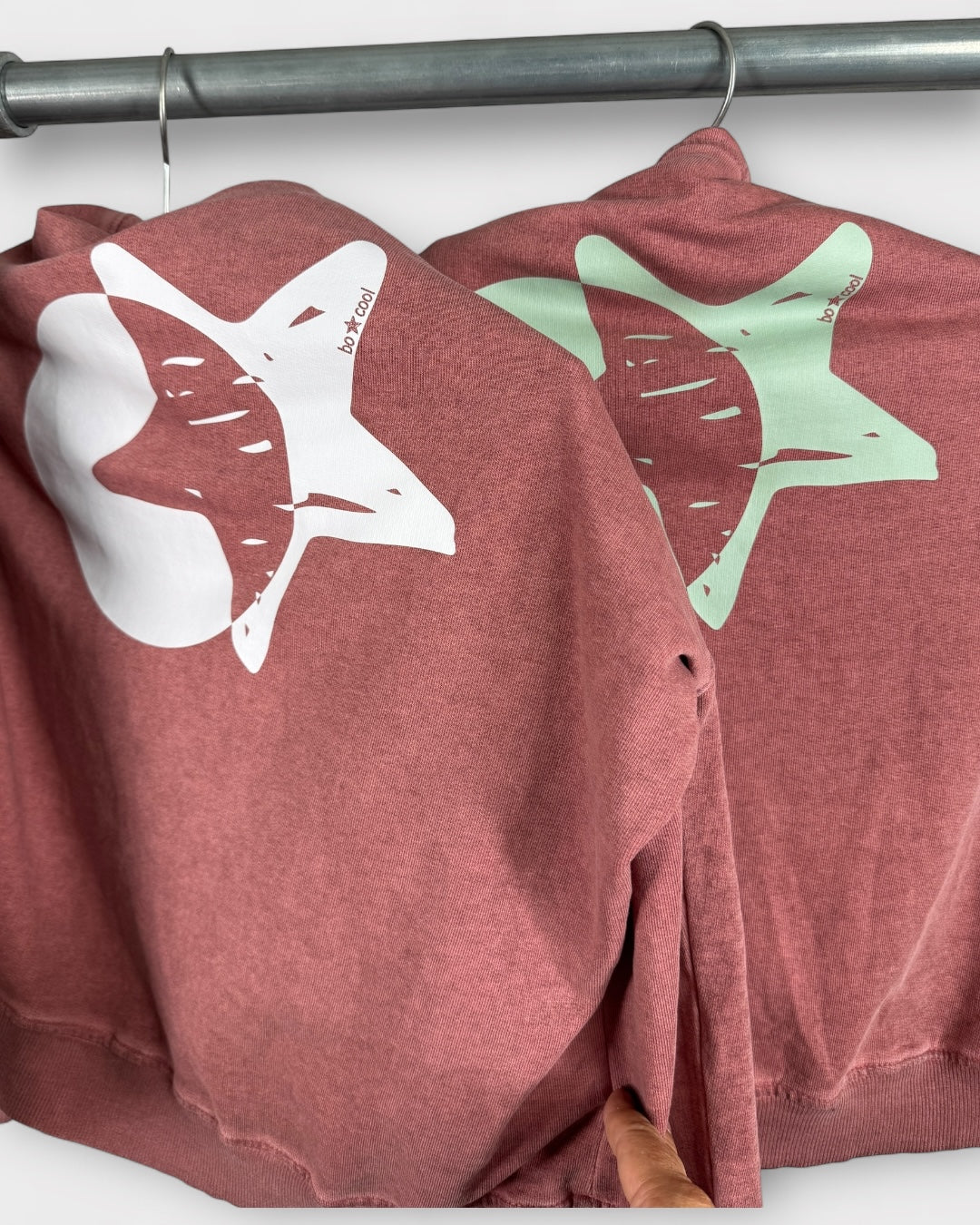 Sudadera Vintage rosa