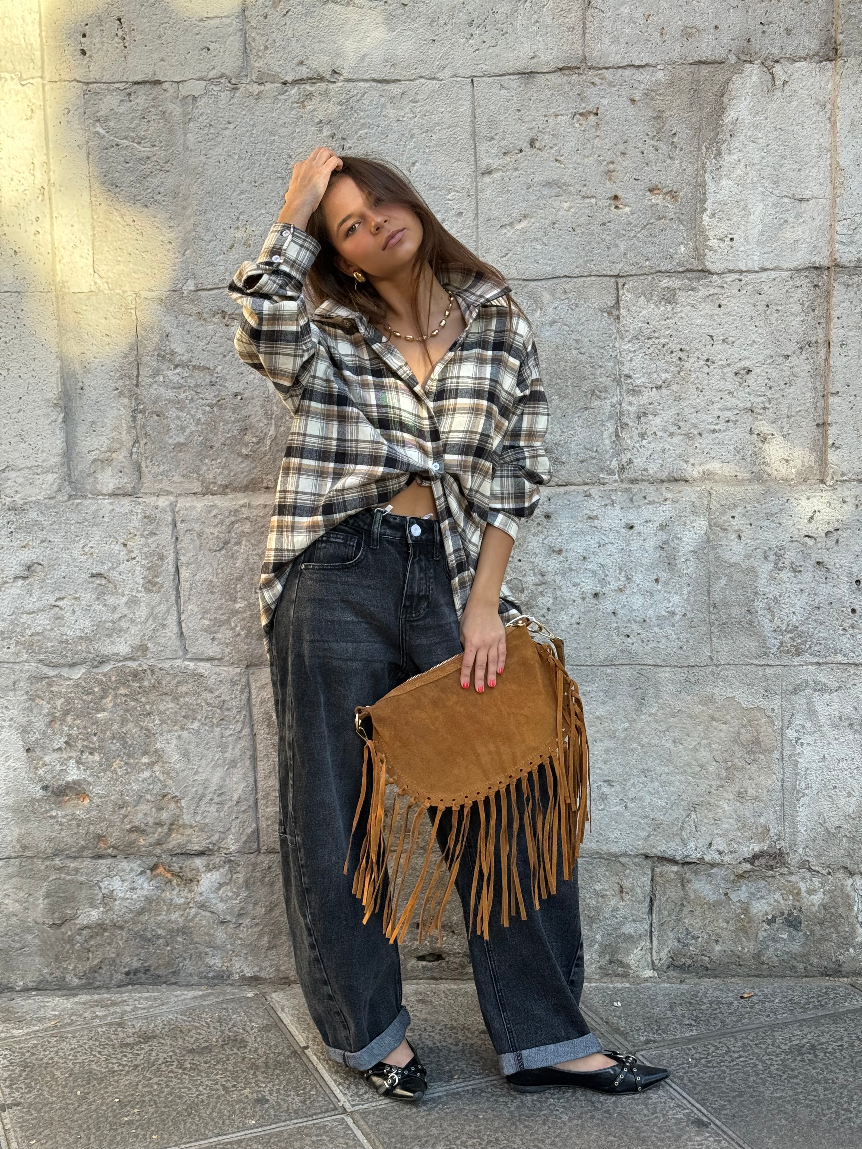 Bolso piel big Moon