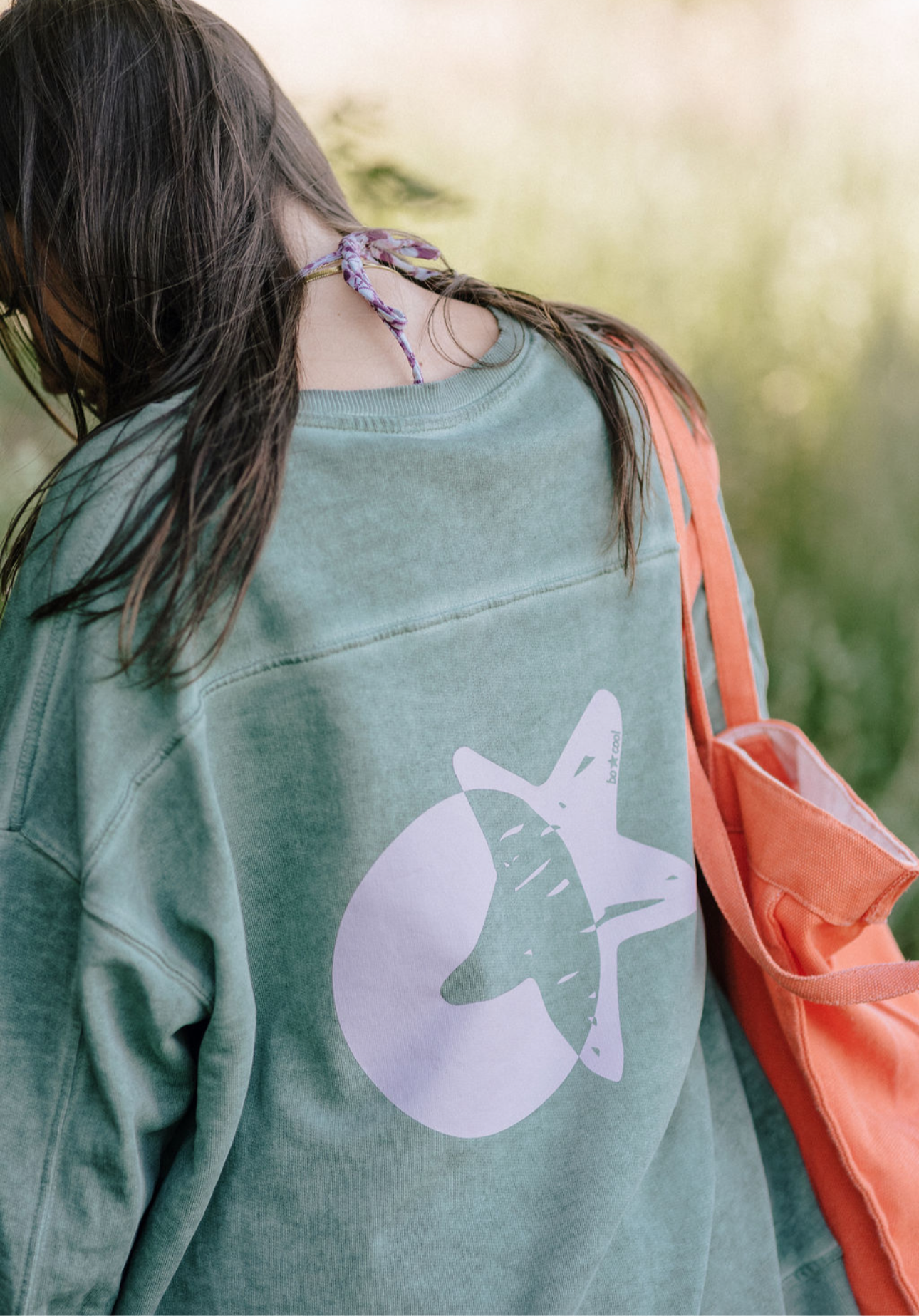 Sudadera Vintage verde