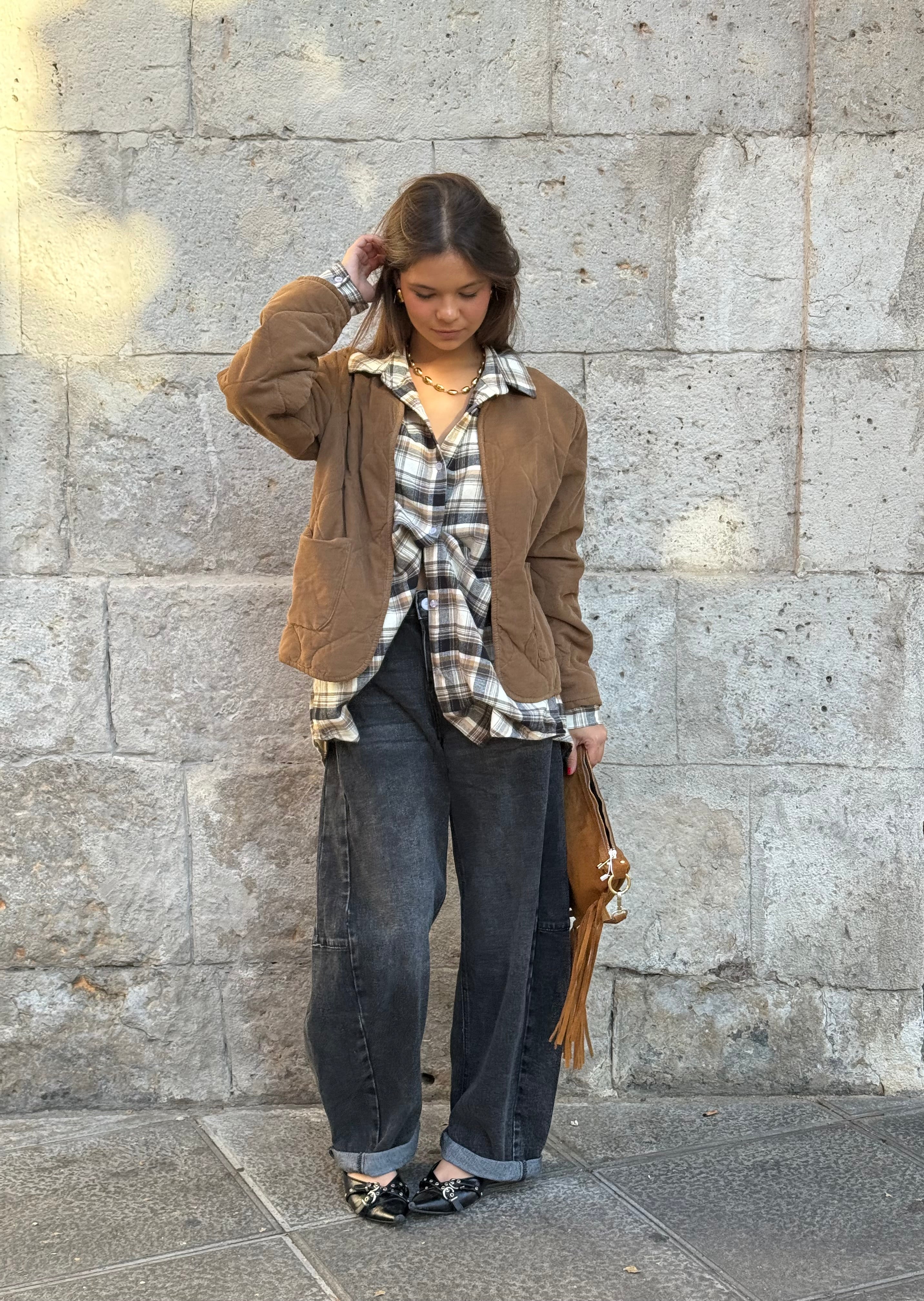 Camisa cuadros Oregón