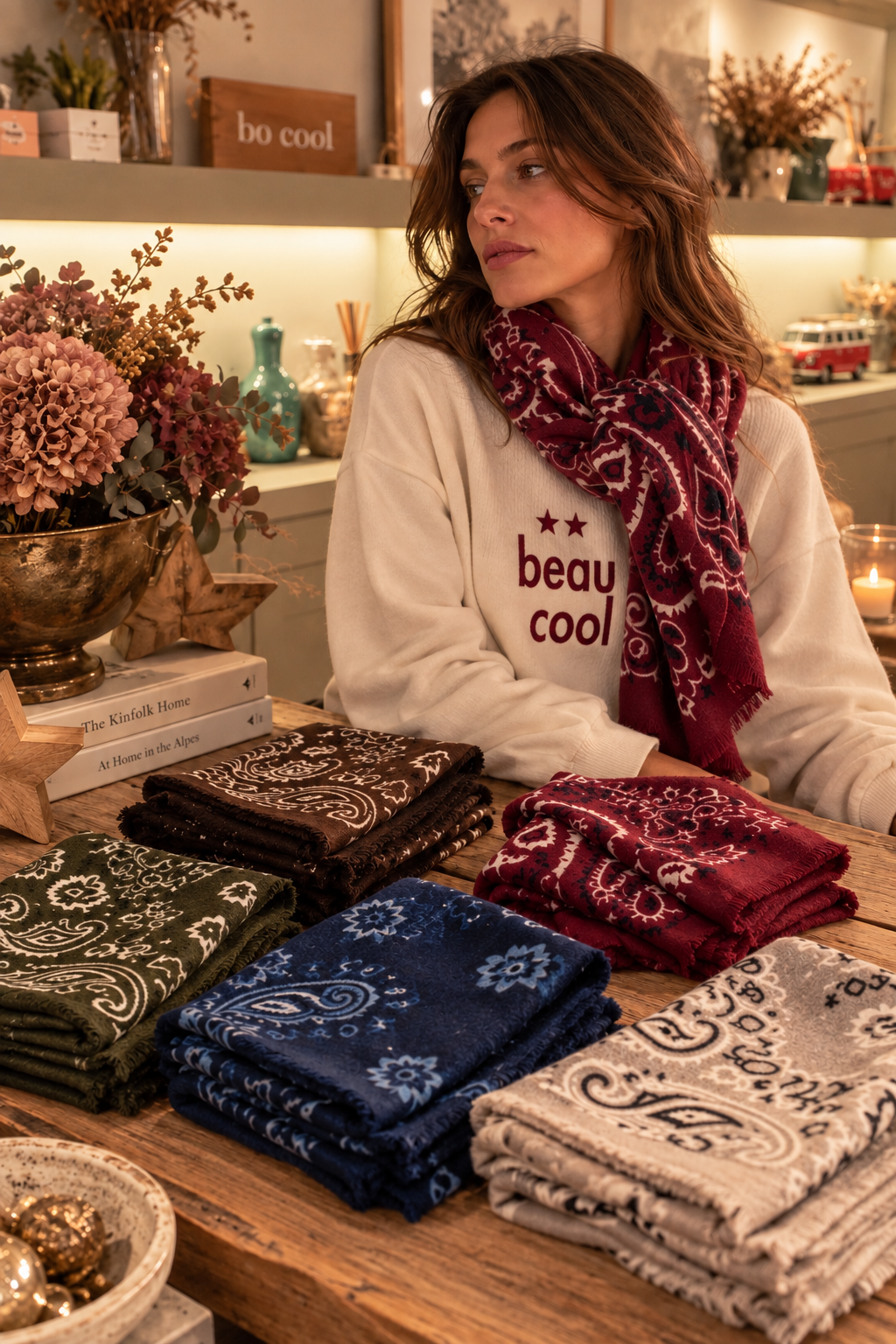 Pashmina Bandana