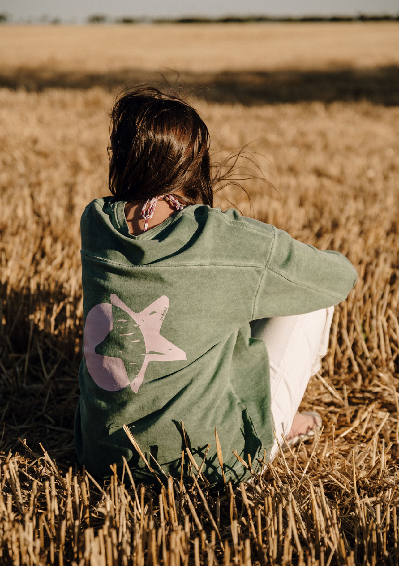 Sudadera Vintage verde