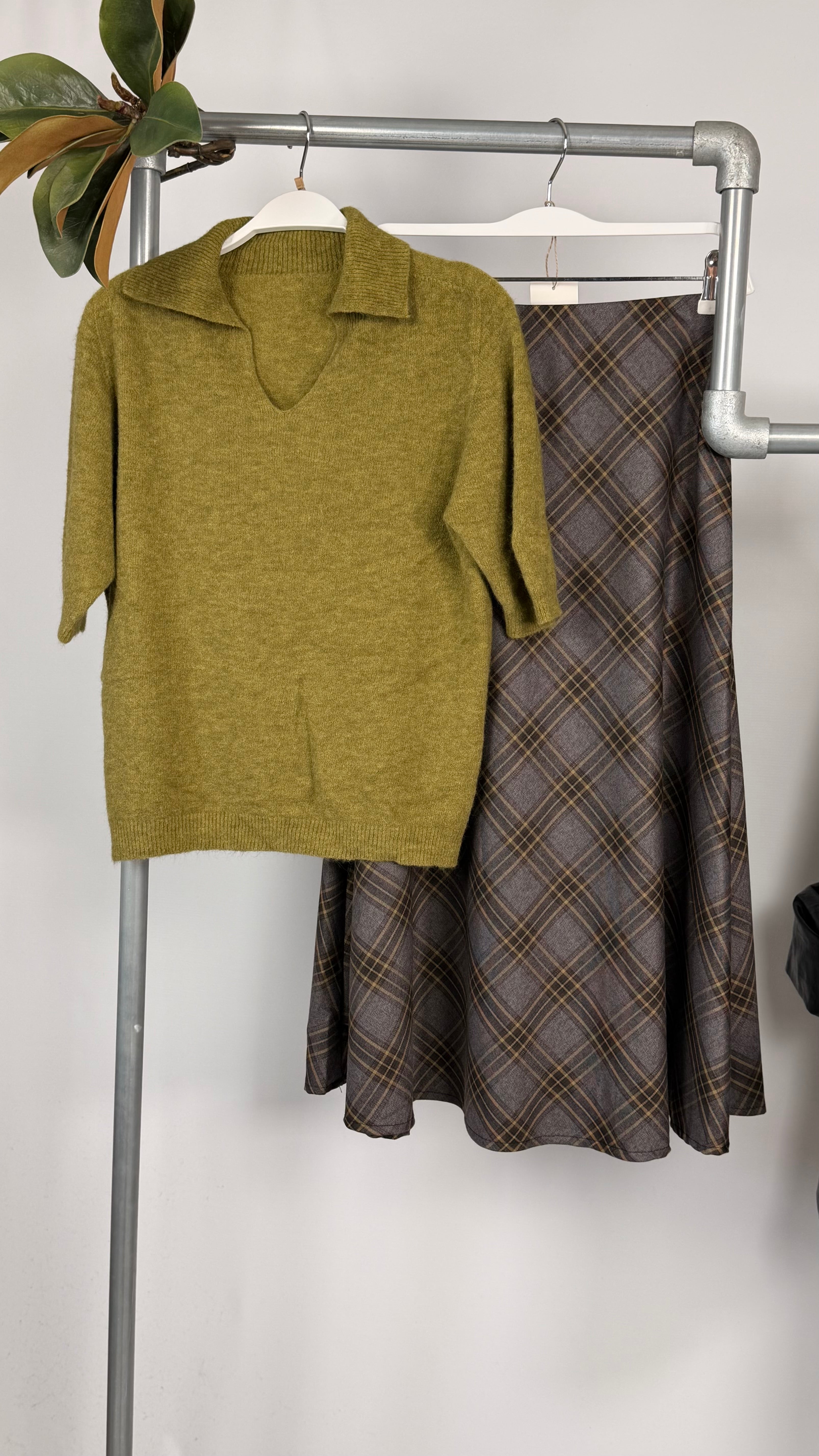 Falda Olive