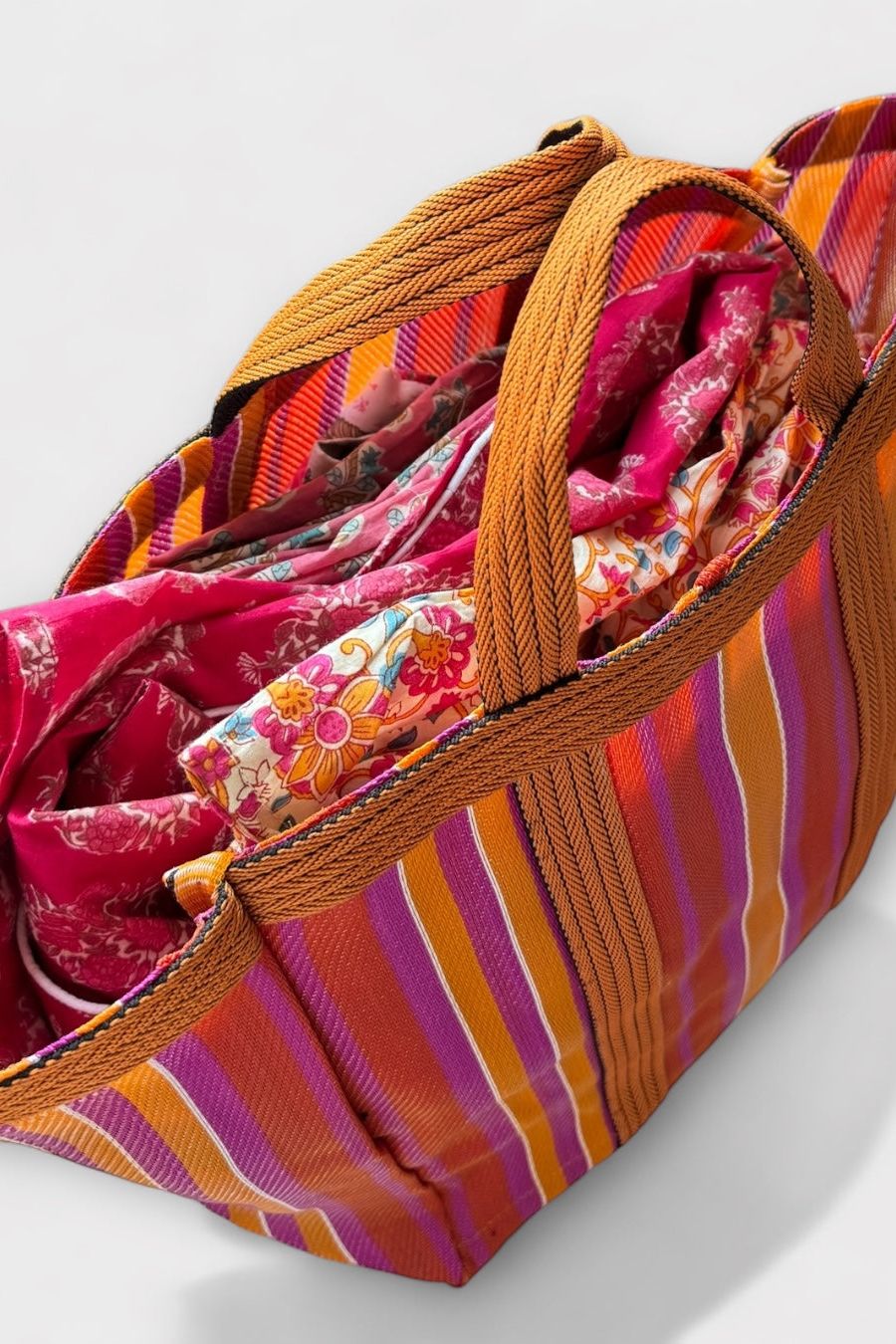 Bolso de rafia