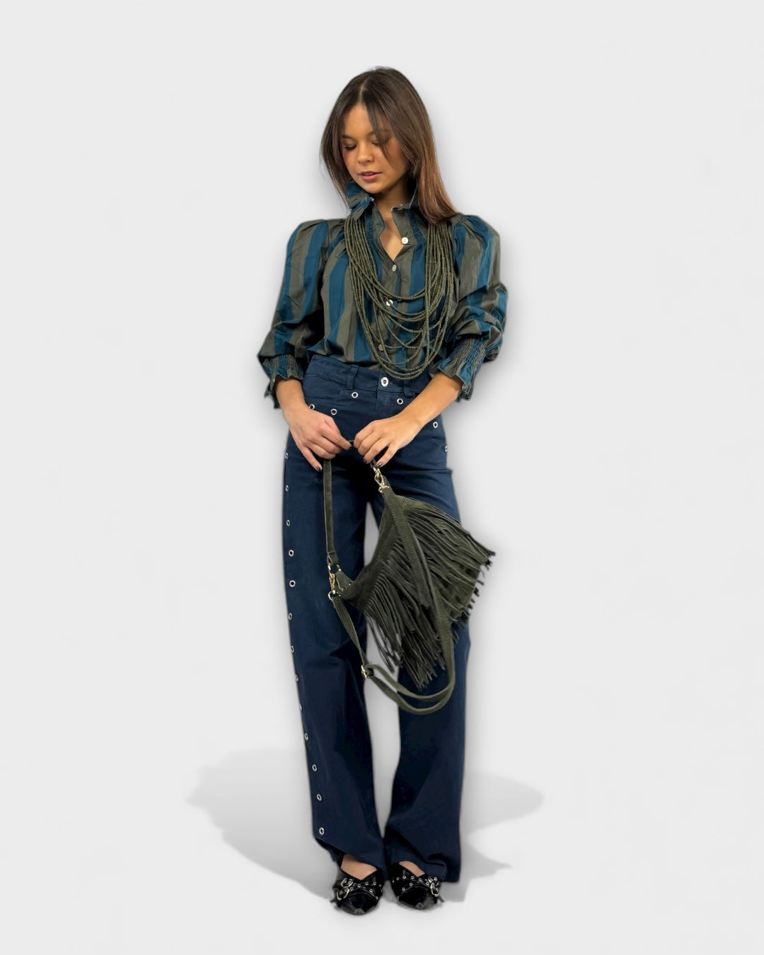 Camisa Cervantes rayas