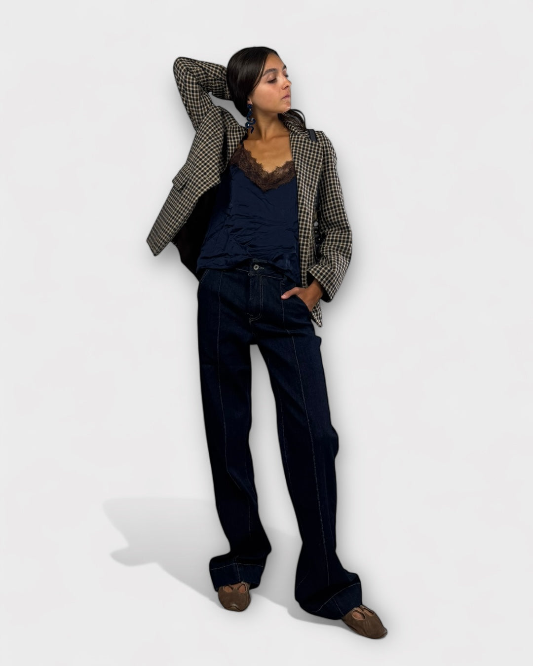 Pantalón Vaquero raya Marie