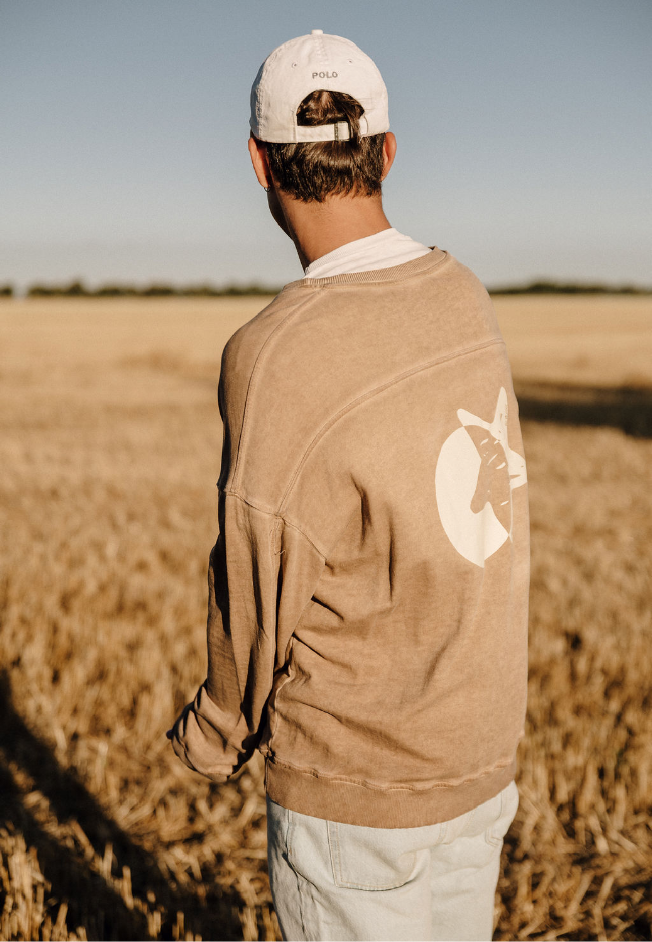 Sudadera Vintage Camel