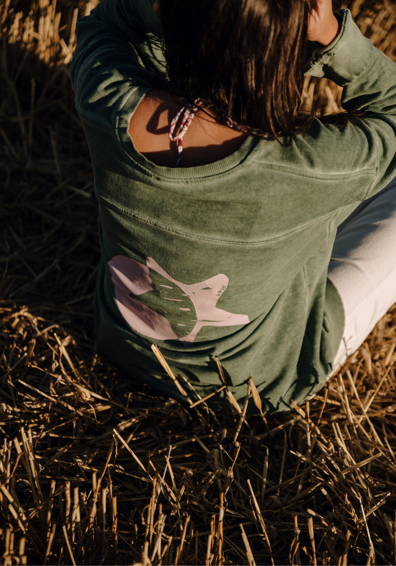 Sudadera Vintage verde