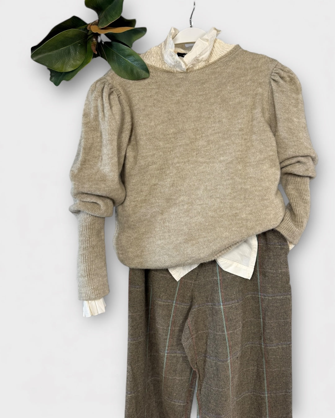 Camisa lisa cuello Cervantes