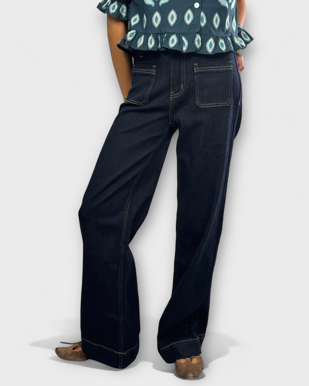 Pantalón vaquero bolsillos 70