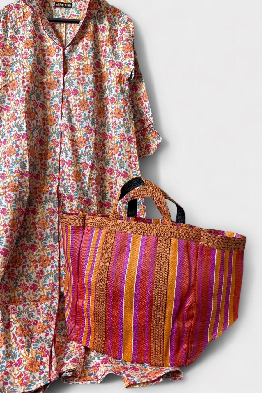 Bolso de rafia