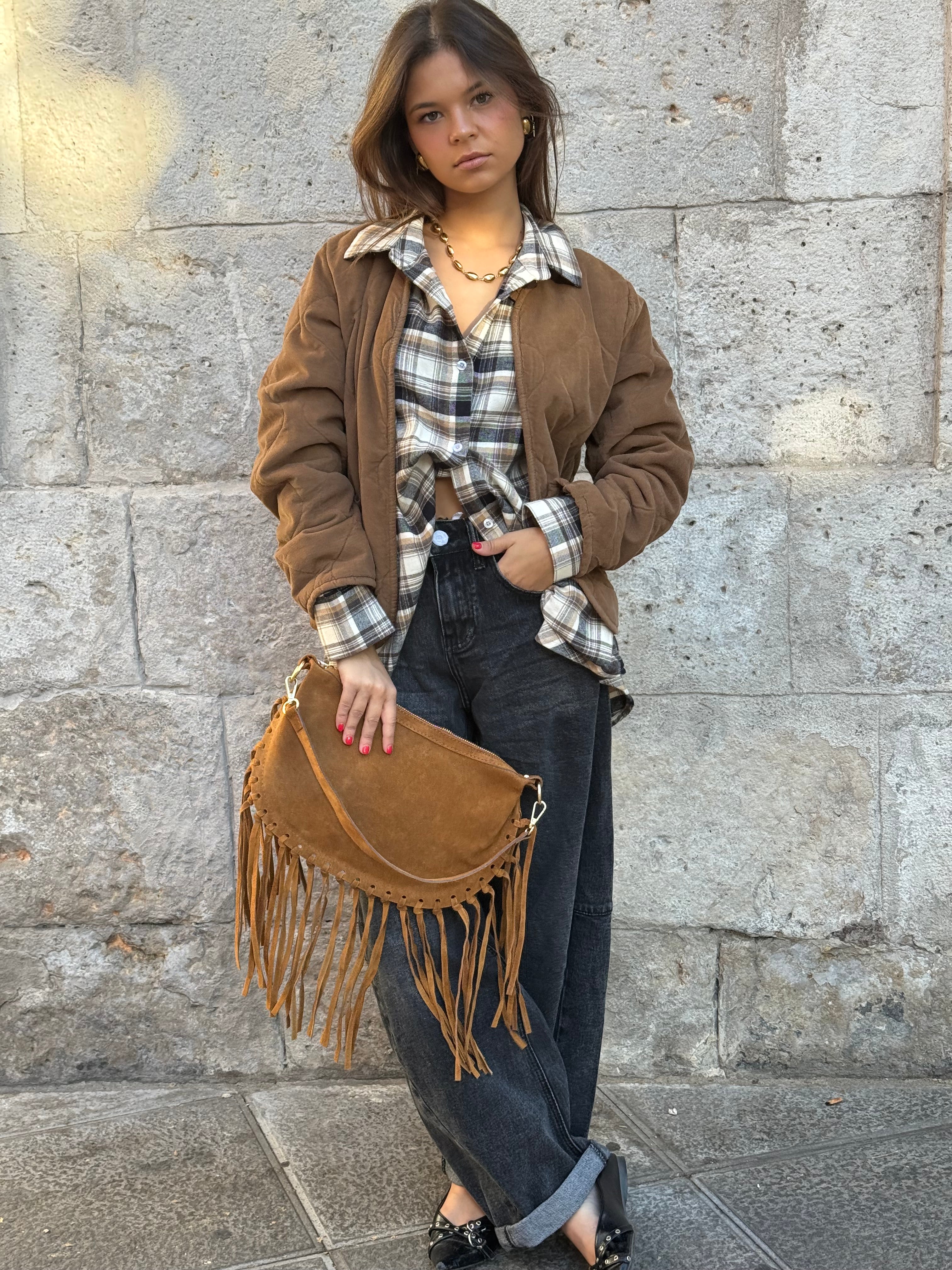Bolso piel big Moon