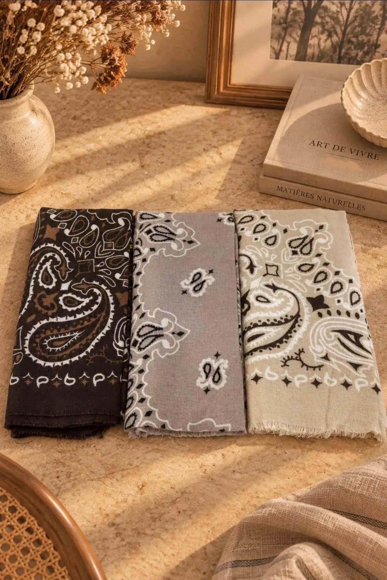 Pashmina Bandana