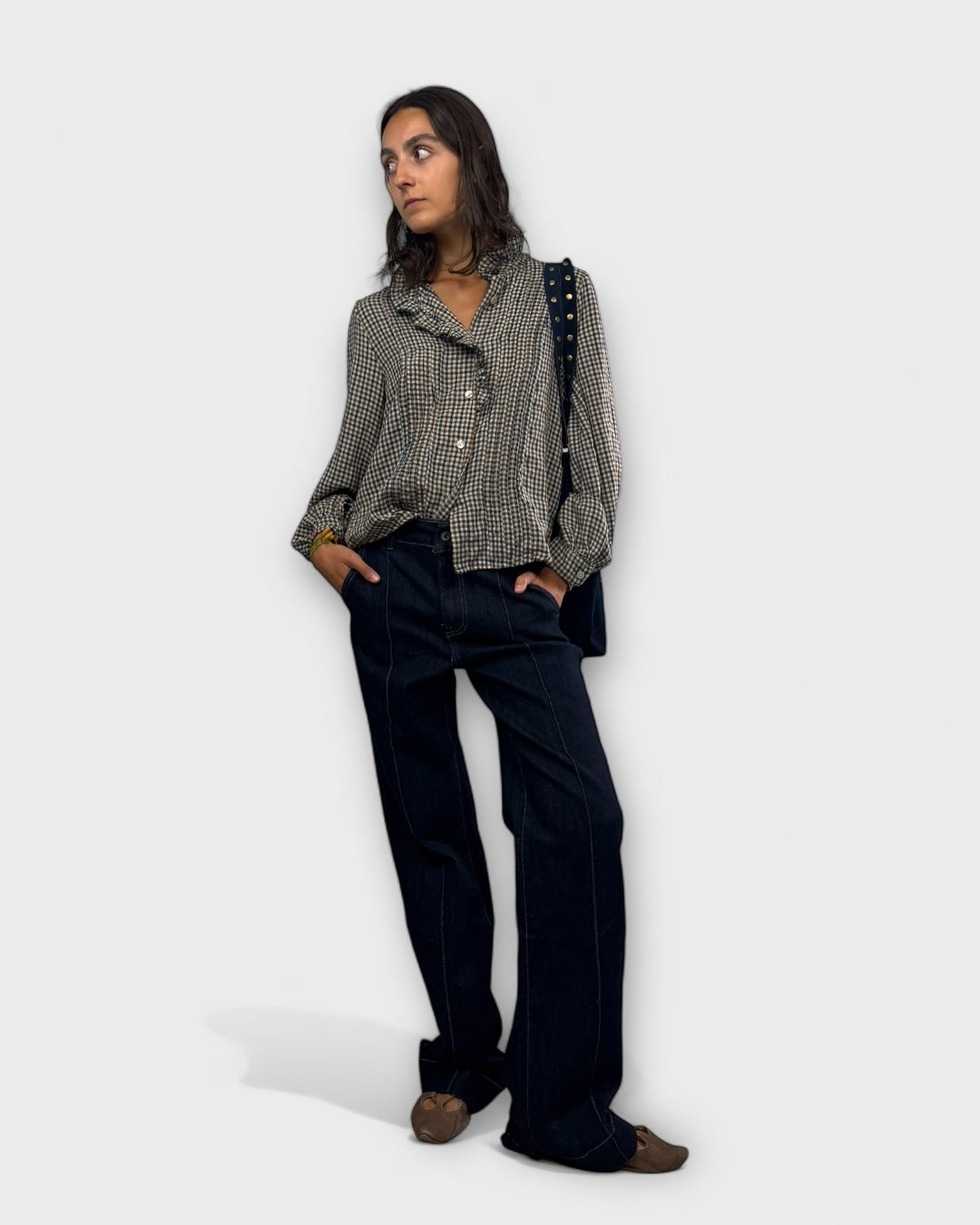 Pantalón Vaquero raya Marie