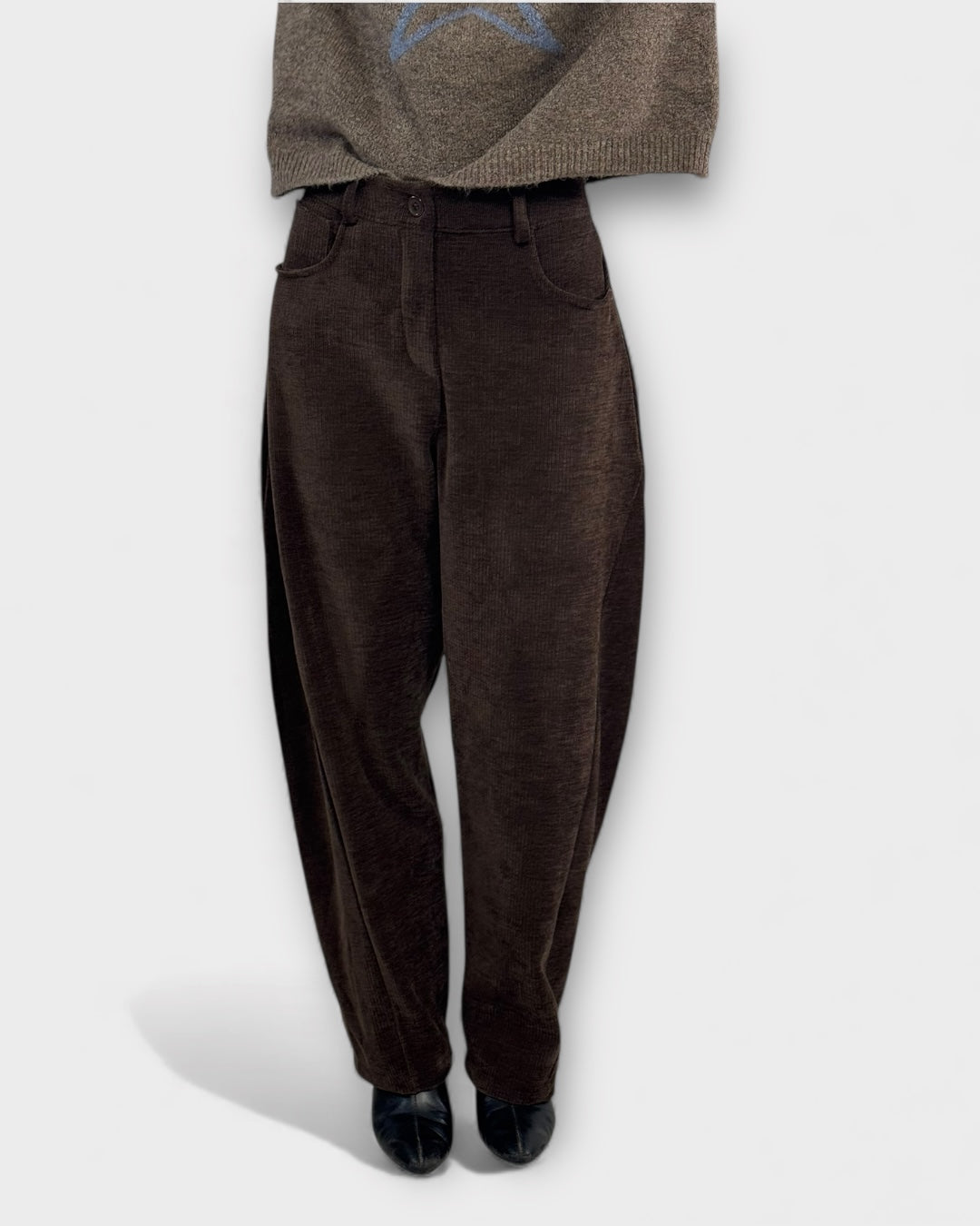 Pantalón pana slouchy