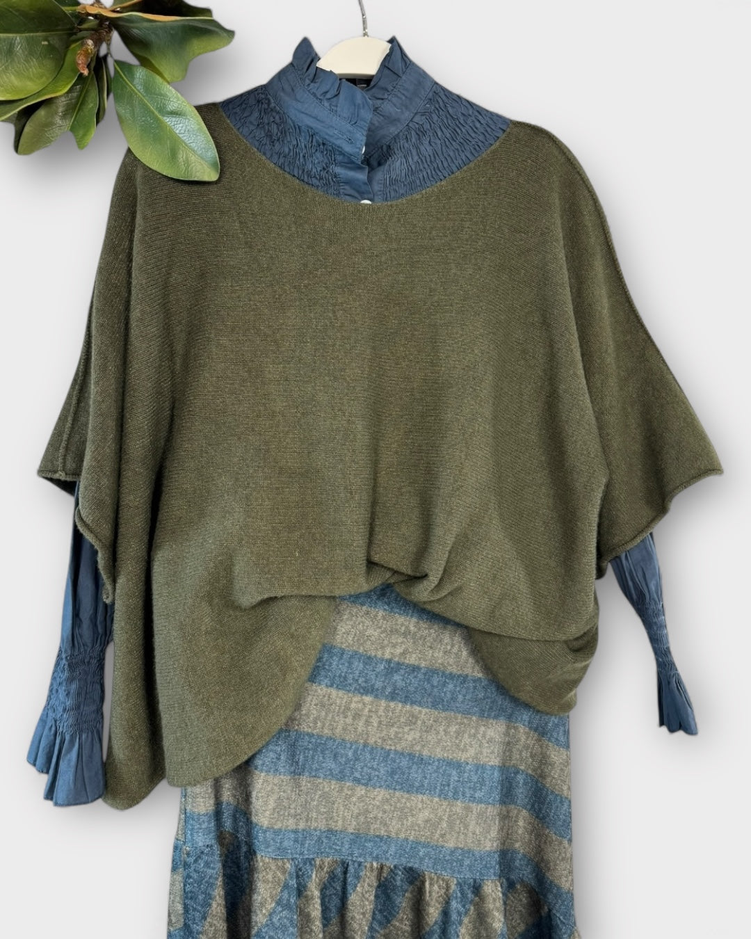 Camisa lisa cuello Cervantes