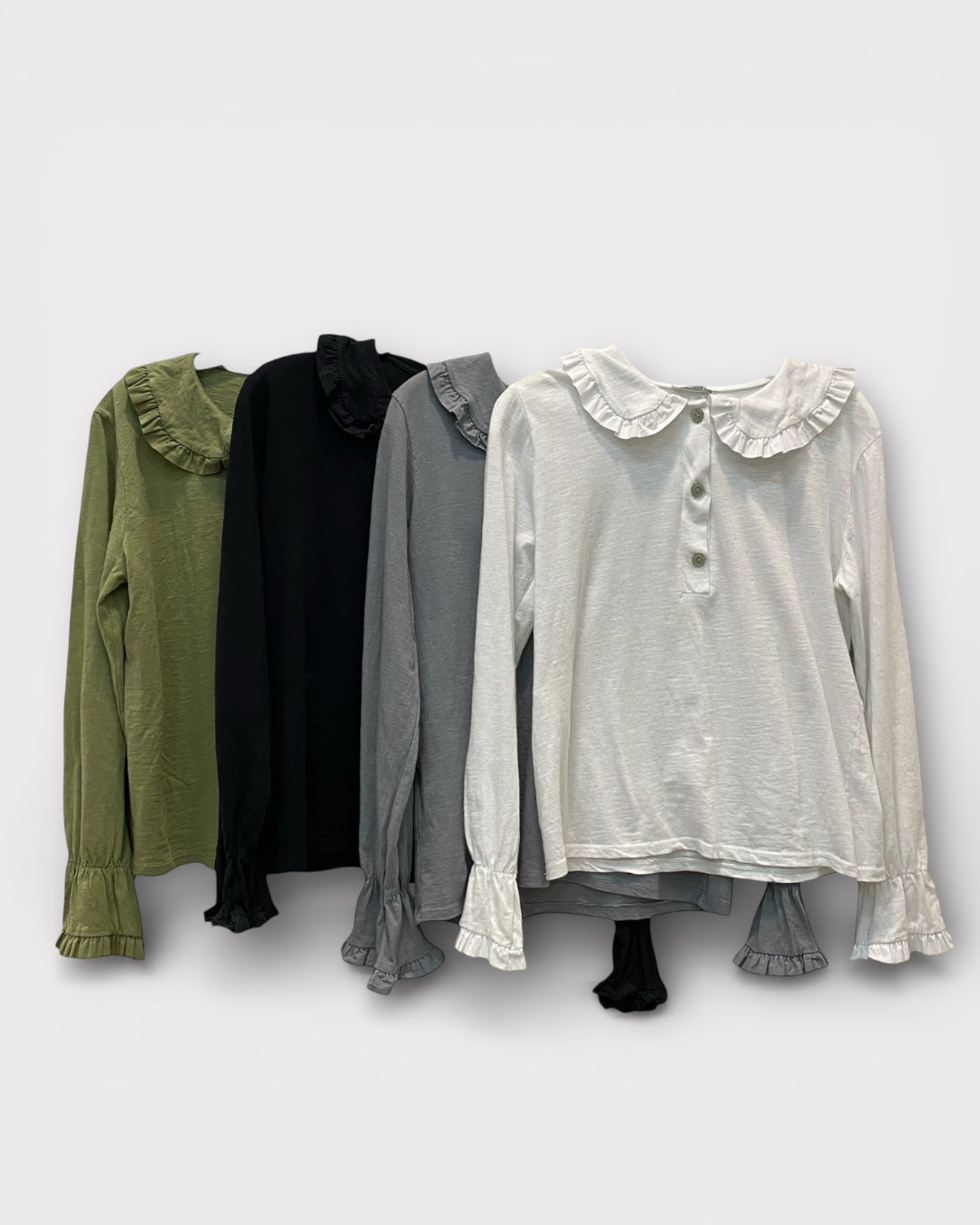 Camiseta algodón cuello bebé